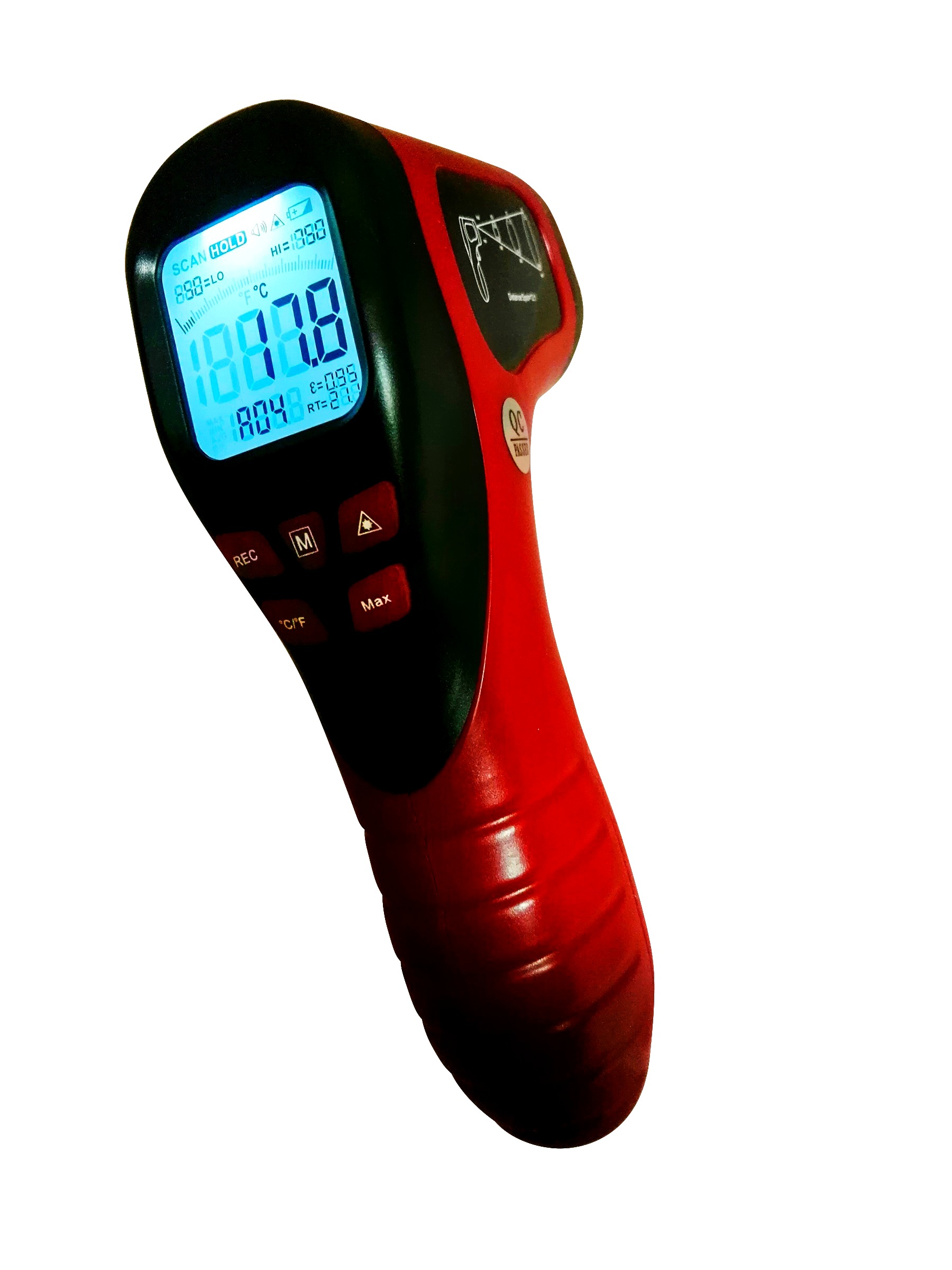 Economy Infrared Thermometer with Air Temperature (750°C) - Instrument  Devices